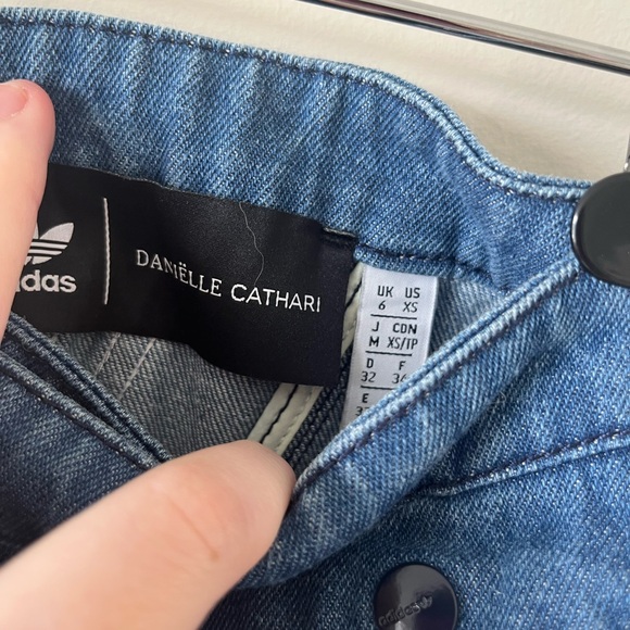 Danielle Cathari X Adidas Originals Reworked Denim Skirt & Jacket - Picture 3 of 3